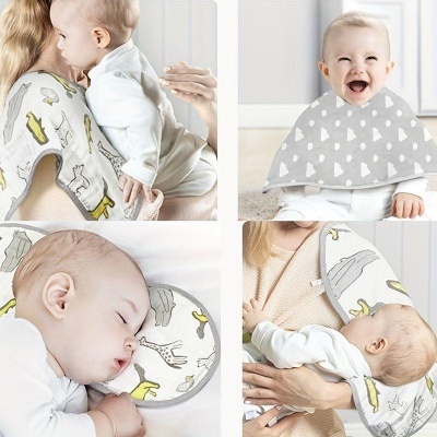 Кърпи за оригване от органичен памук