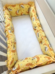 Обиколници за бебешка кошара - "Меченца" - 120/60