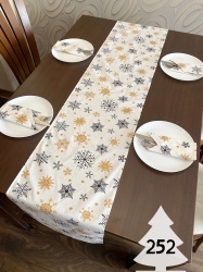 Коледен комплект за маса "Снежинки" - 252