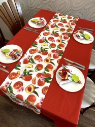 Комплект за маса "Праскови"