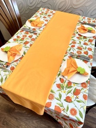 Комплект за маса "Плодова колекция" - Портокали