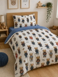 Детски спален комплект "Готините мечоци"