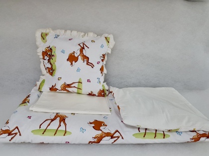 Бебешки комплект за количка "Сърнички"