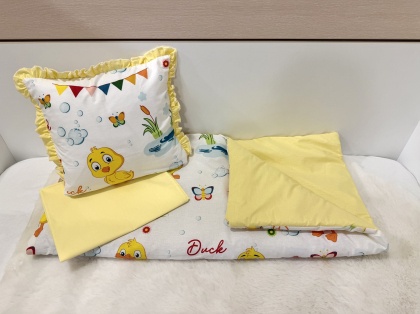 Комплект за количка "Жълти патенца"