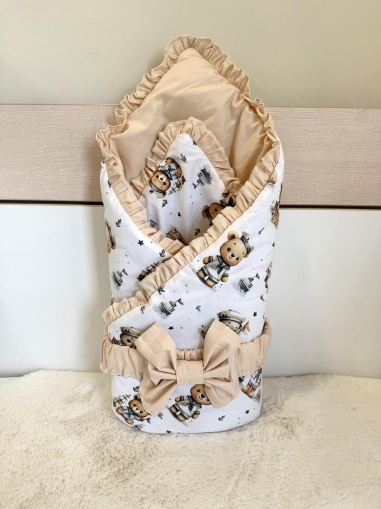 Порт бебе за изписване "Моряче", бежово, 80/80см.