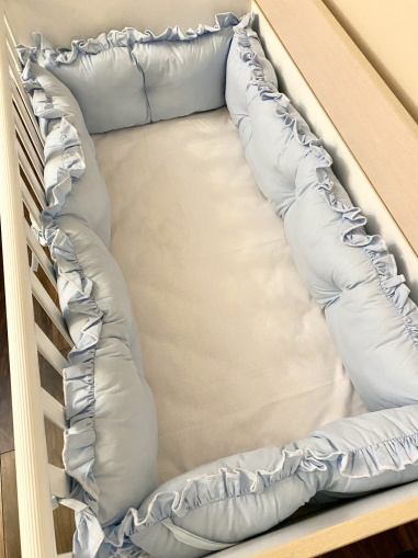 Обиколници за бебешка кошара "Лилави"