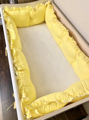 Обиколници за бебешка кошара "Лилави"