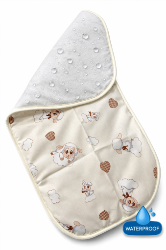 Непромокаема подложка 2в1 "Овчица"