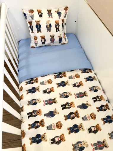 Бебешки спален комплект "Готините мечоци"