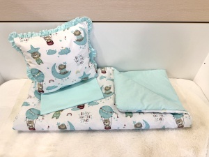 Комплект за количка "Ментови облачета"