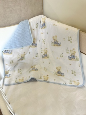 Бебешко одеяло - "Градинарче" - 80/90см.