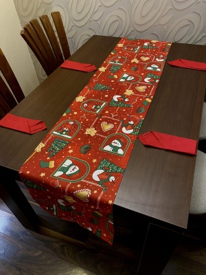 Коледен комплект за маса "Коледа" 