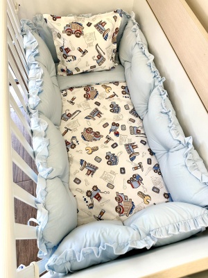 Бебешки спален комплект 8 части "Багери"