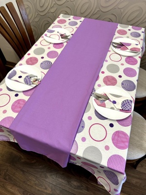 Комплект за маса "Лилаво настроение"