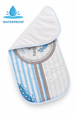 Непромокаема подложка 2в1 "Котвичка"