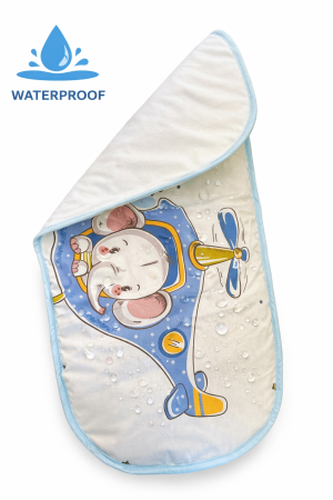 Непромокаема подложка 2в1 "Малко слонче"