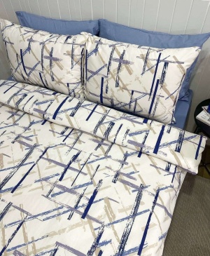 Спален комплект "Синя хармония"