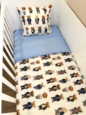 Бебешки спален комплект "Готините мечоци"